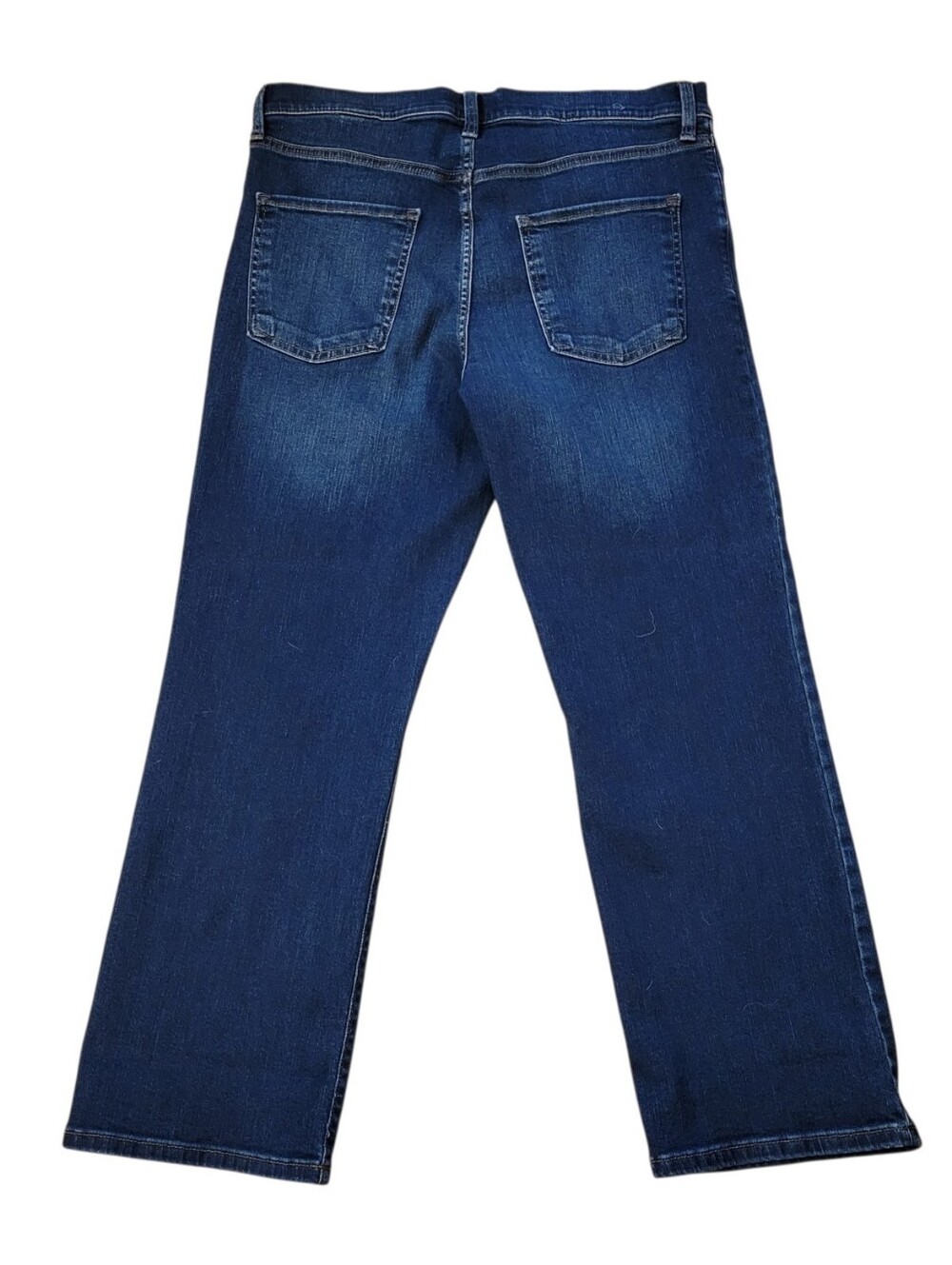 Banana Republic Blue Bootcut High Rise Denim Jeans Size 12 31 - Picture 3 of 4